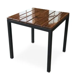 Mesa de un Pie - Estilo Industrial Mod. 2 — 75 × 70 × 70 cm