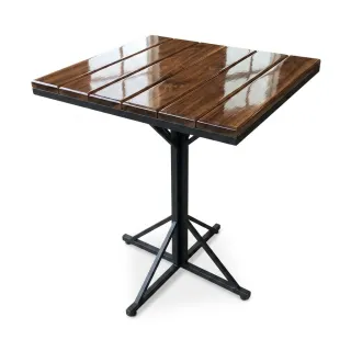 Mesa de un Pie - Estilo Industrial Mod. 1 — 75 × 70 × 75 cm