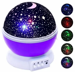 Proyector Luz Galaxia Velador LED - Carga USB