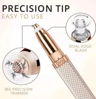 Perfilador de Cejas y Rostro Depiladora 2 en 1 USB