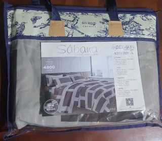 Sábana GOLDSUN - 4800 HILOS - (1 1/2 Plazas)