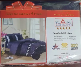 Sábanas Premium 4 piezas CasaTex - 2 Plaza