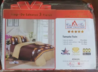 Sábanas Premiun 3 Piezas CasaTex - 1 Plaza