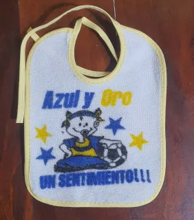 Baberos de bebe de Boca
