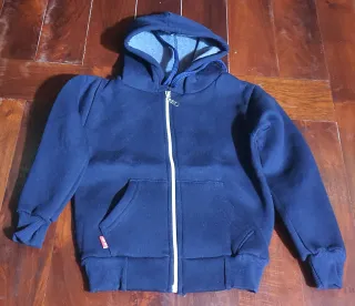 Campera Colegial Liso Friza para Unisex