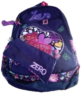 Mochila Zero Dama (3 cierres y 2 cierres laterales)