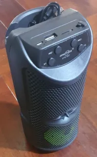 Parlante Portátil Doble Bazooka 3x2 - Bluetooth y Radio FM