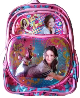 Mochila Disney primaria 4 cierres