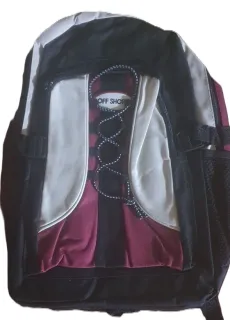 Mochila Juvenil OFF Shore 2 cierres y 2 bolsillos laterales