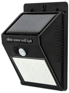 Luz Exterior Solar Reflector Sensor Movimiento — Mediano
