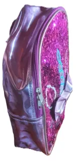 Mochila con lentejuelas brillantes