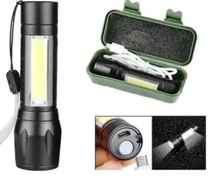 Mini Linterna Led Recargable USB