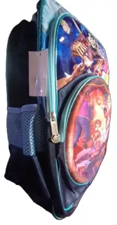 Mochilas Primaria con Luz (3 cierres y 2 bolsillos laterales)