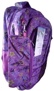 Mochila Gaoba (2 cierres, 2 bolsillos laterales con cartuchera)