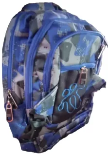 Mochila ToTTo 4 cierres y 2 bolsillos laterales